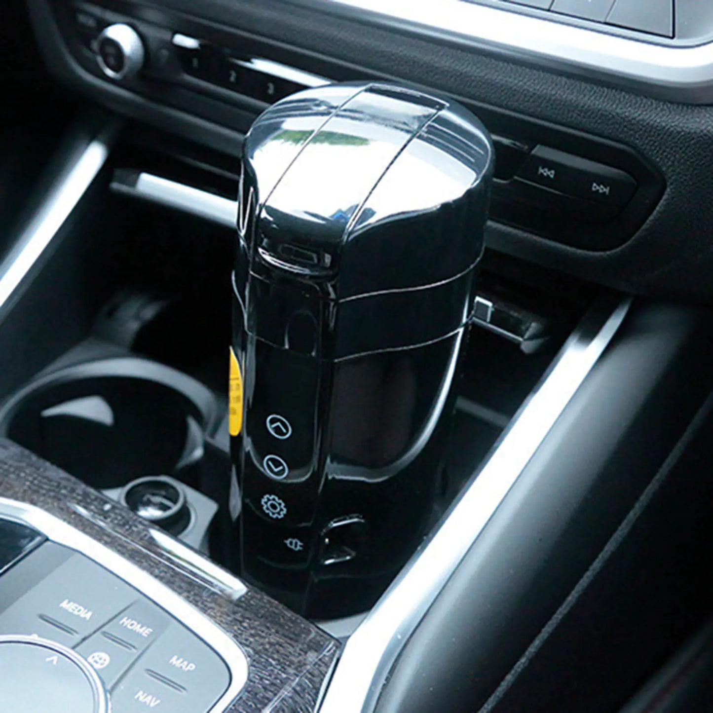 Car Heated Smart Mug With Temperature Control Electric Water Cup