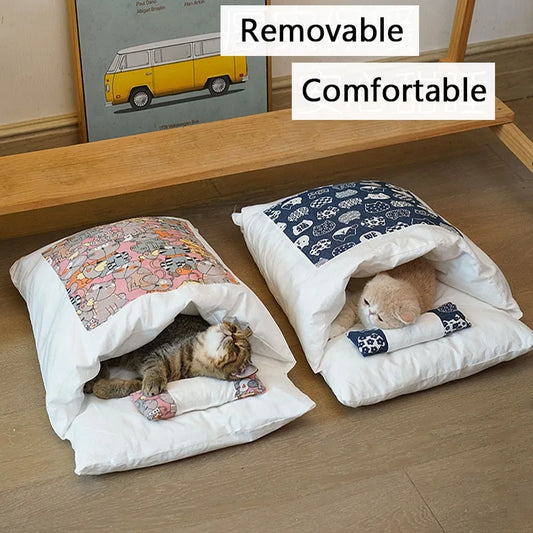 Removable Cats Bed House